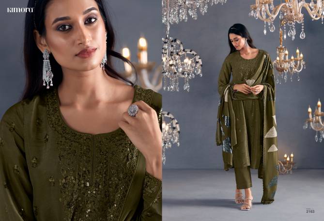 Hazel By Kimora Heer Russian Silk Printed Salwar Kameez Wholesale Price In Surat
